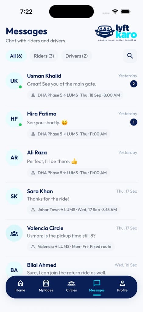Messages